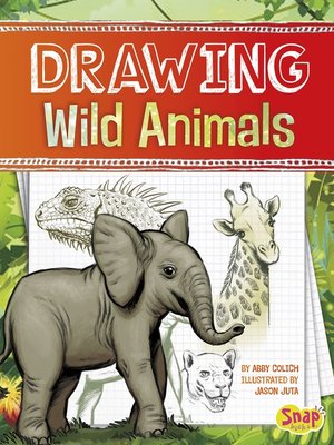 cover image of Drawing Wild Animals